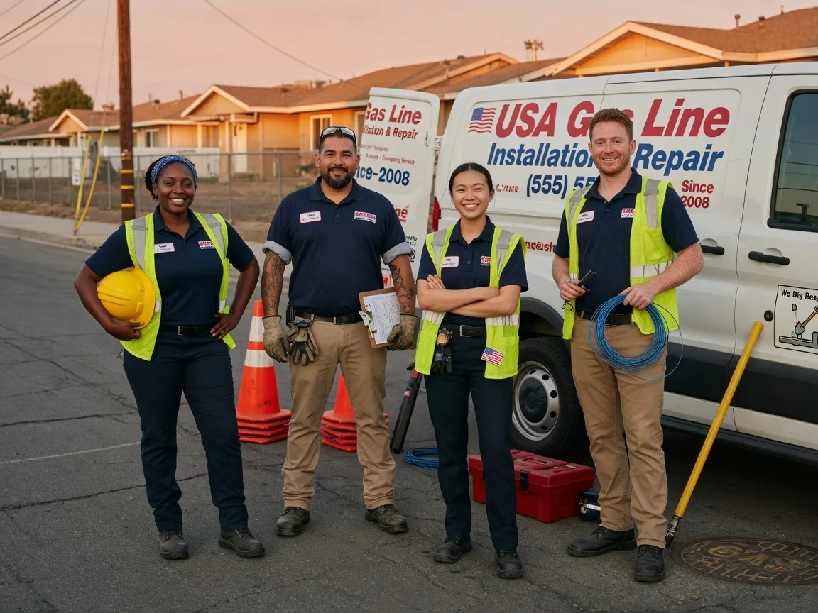 Gas Line Installation company in De Soto, IL